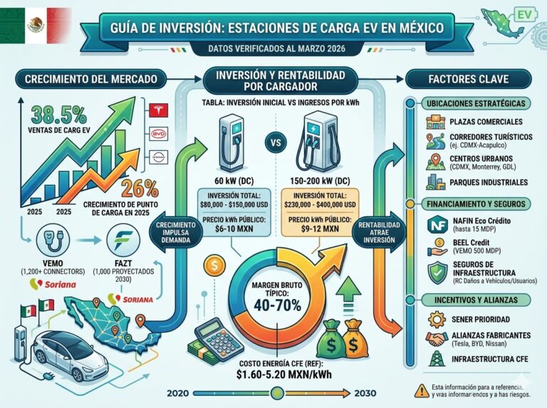 ¿Es negocio instalar estaciones de carga para vehículos eléctricos como franquicia en 2026?